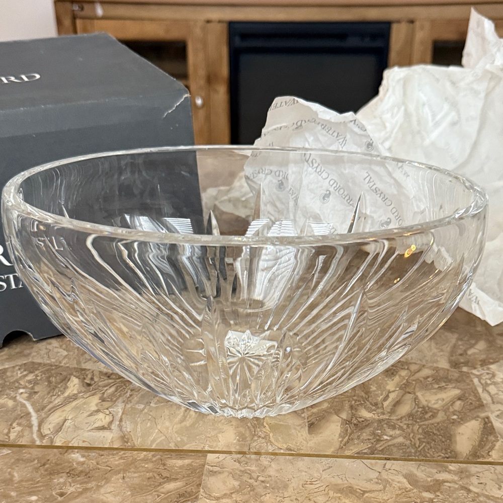 Waterford Clear Crystal Decorative Bowl